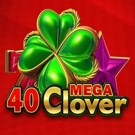 40 Mega Clover by Amusnet Interactive, showcased at slotacasinoo.at – game logo