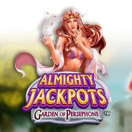 Official Jackpots logo: Almighty Jackpots: Garden of Persephone by Novomatic at Slota Casino