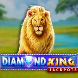 Jackpots logo of Diamond King Jackpots from SpinPlay Games at Slota Casino