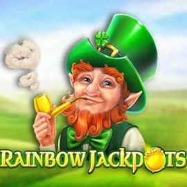 Rainbow Jackpots game by Red Tiger Gaming – logo hosted on Slota Casino