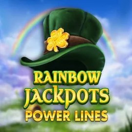 Rainbow Jackpots Power Lines logo by Red Tiger Gaming Slota Casino