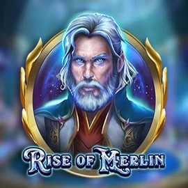 Official Slots logo: Rise of Merlin by Play'n GO at Slota Casino