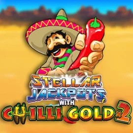 Stellar Jackpots with Chilli Gold x2 logo by Lightning Box Game Slota Casino