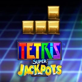 Tetris Super Jackpots casino game by WMS – featured logo at Slota Casino